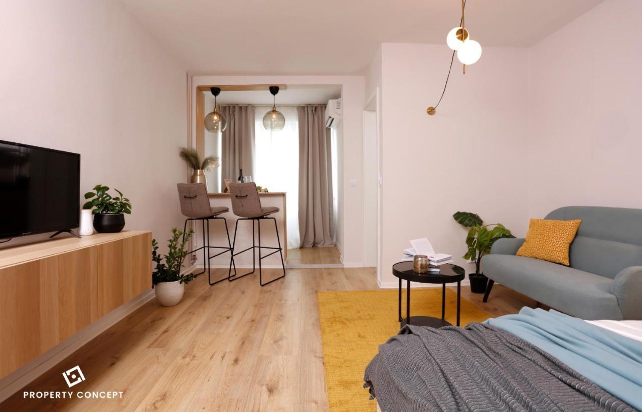 Bright & Relaxing Stay Studio Bukarest Exterior foto